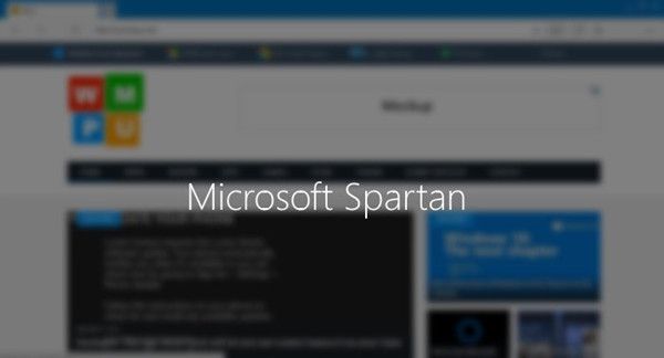 微软spartan浏览器
