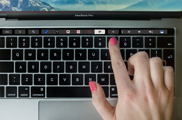MacBook触摸条控制Opera浏览器