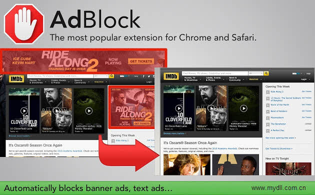 AdBlock Plus广告拦截插件