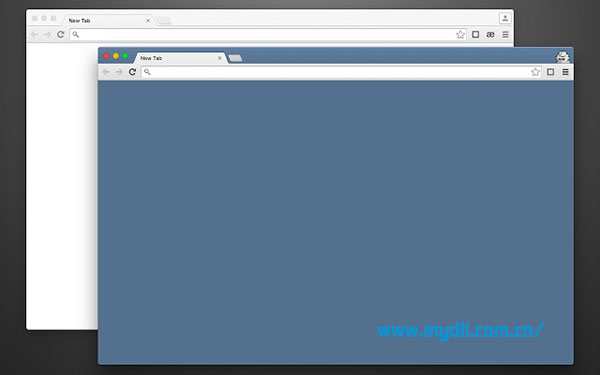 空白Chrome标签页